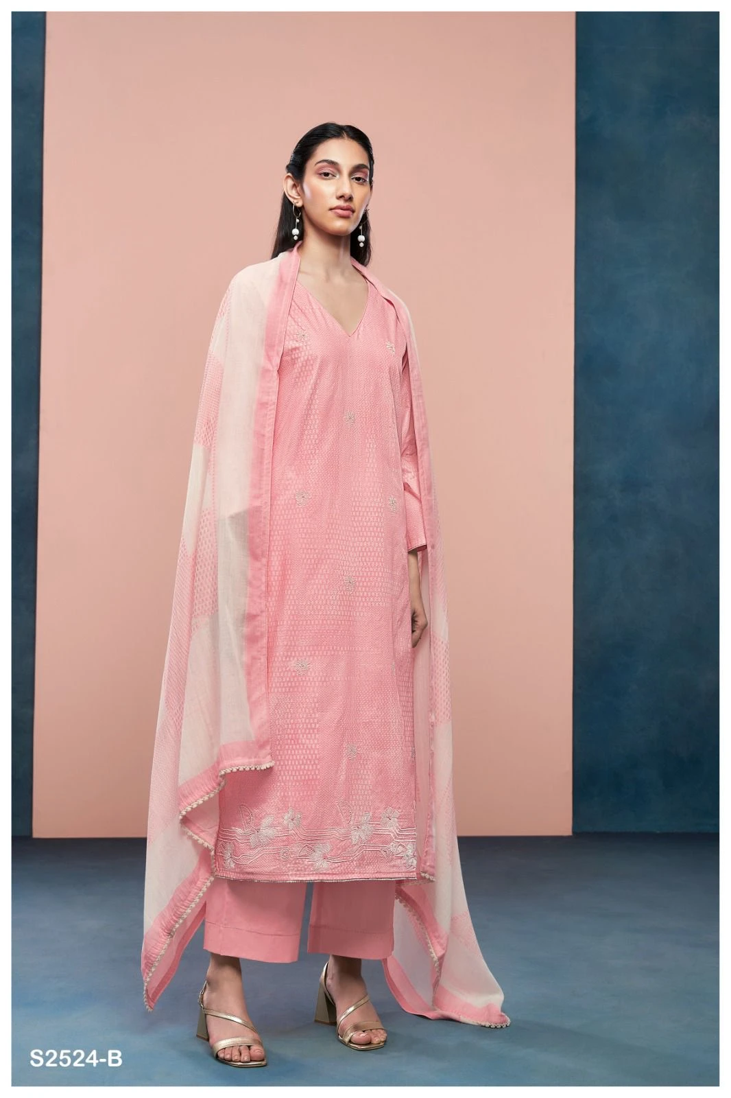Ganga Dallyn 2524 Premium Cotton Printed Wholesale Fancy Salwar Suit Catalog — Wholesale Salwar Suits, Ganga wholesale from Surat - Gallery Image 3